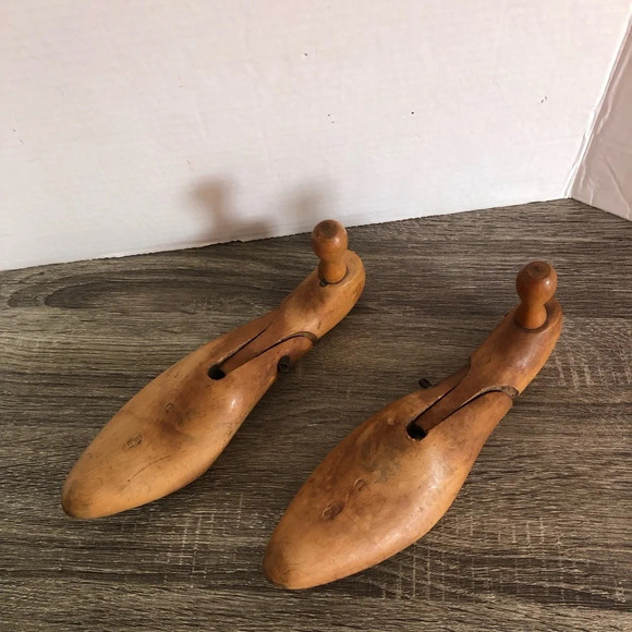 Vtg Wooden Cobbler Shoe Form - Picture 1 of 12